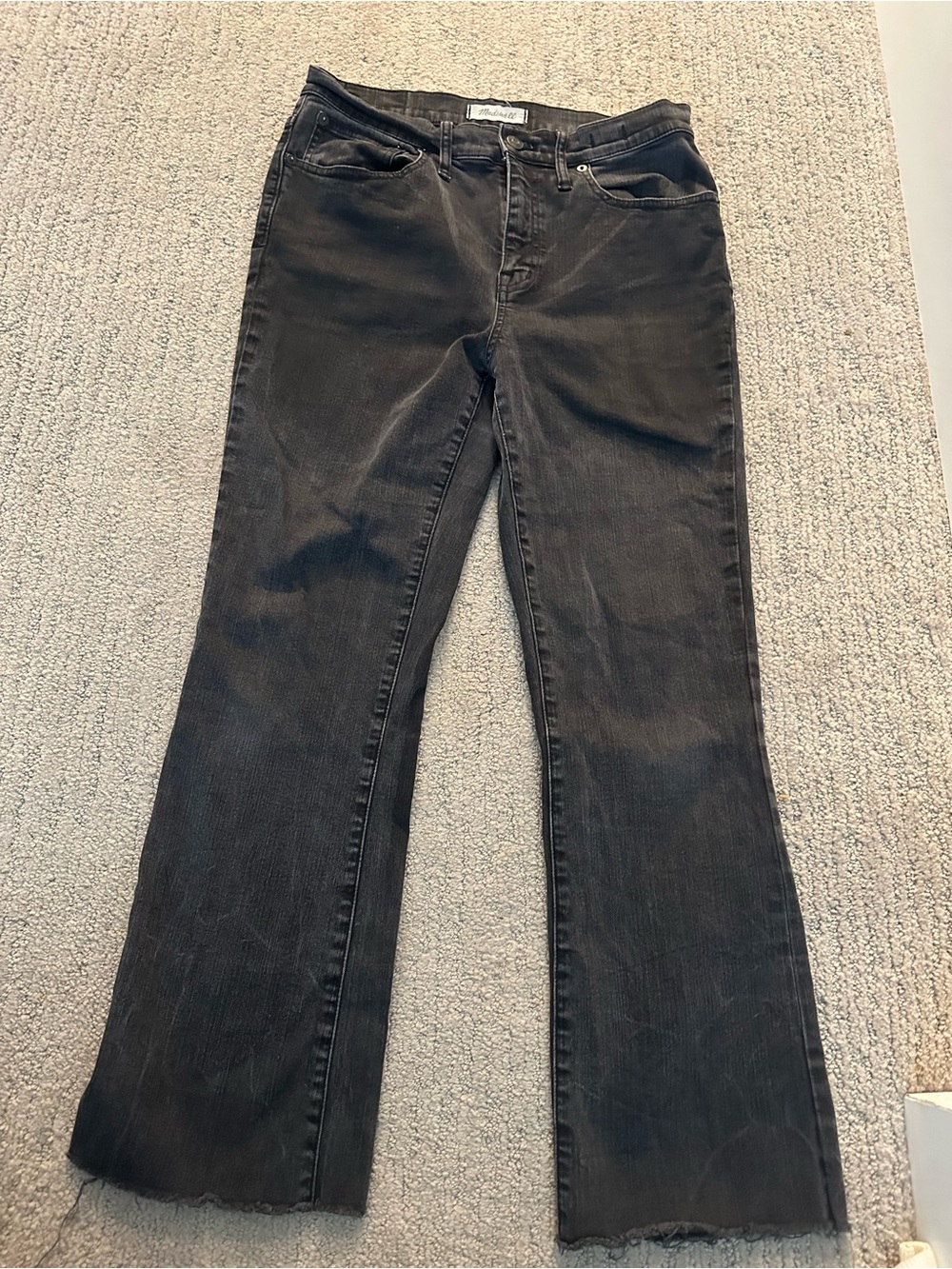 Women’s Madewell Black Flared Jeans